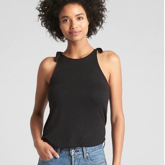 GAP | Softspun Tie-Shoulder Tank Top - Picture 1 of 3